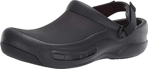 Crocs Unisex Erwachsene Bistro Pro Work LiteRide Clog Clog, Black, 38/39 EU