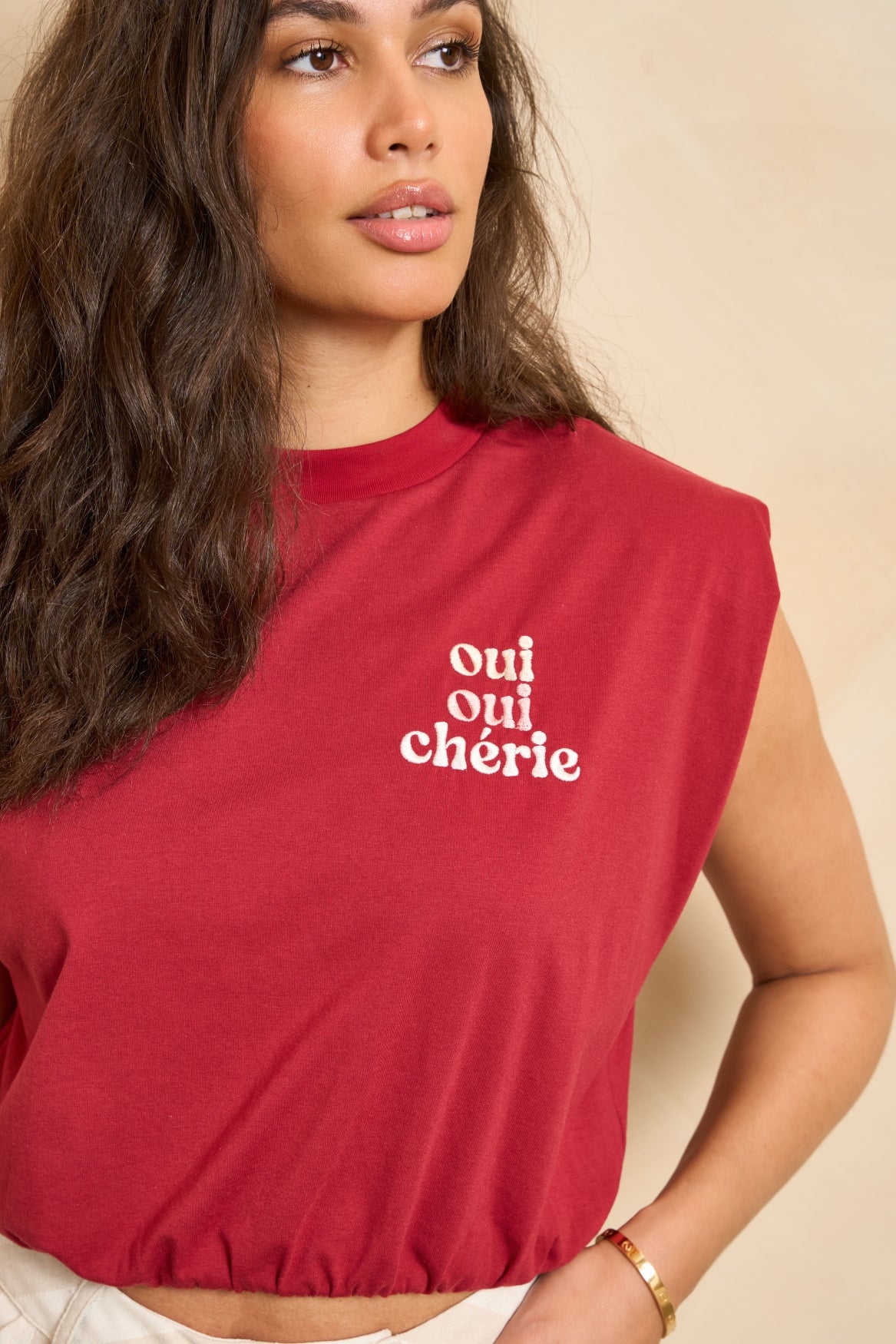 T-shirt Numi | Brique Red