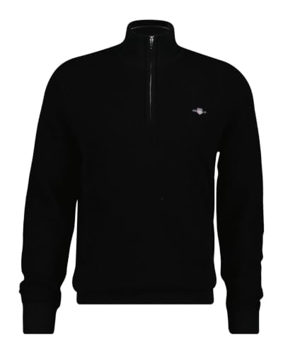 GANT Micro Textured Cotton Half Zip