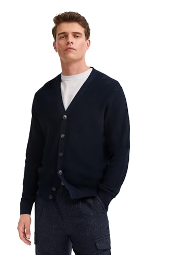 bugatti Herren Pullover Strickjacke Cardigan V-Neck Regular Fit