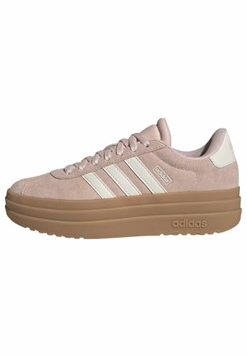Adidas Unisex Kinder VL Court Bold Shoes JUNIOR, Blush pink/Off White/Gum 3, 37 1/3 EU