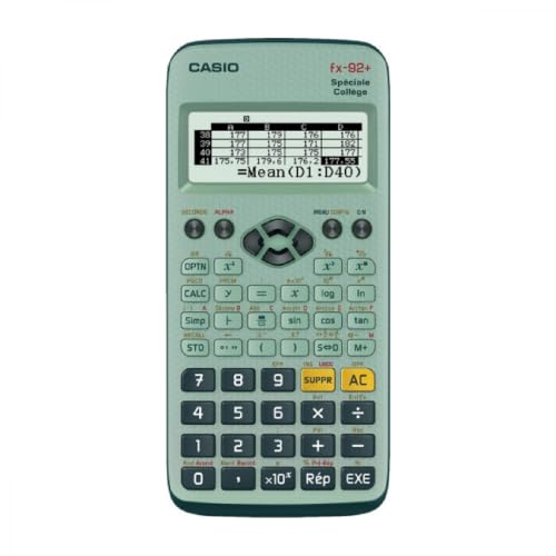 Casio fx-92+ Spéciale Collège (Amazon Listing)