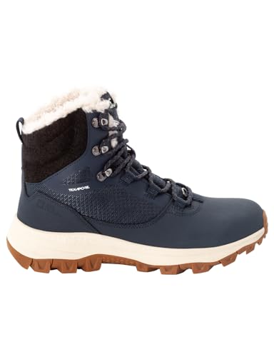 Jack Wolfskin Damen Everquest Texapore High Wanderstiefel, Dark Blue Off White, 35.5 EU