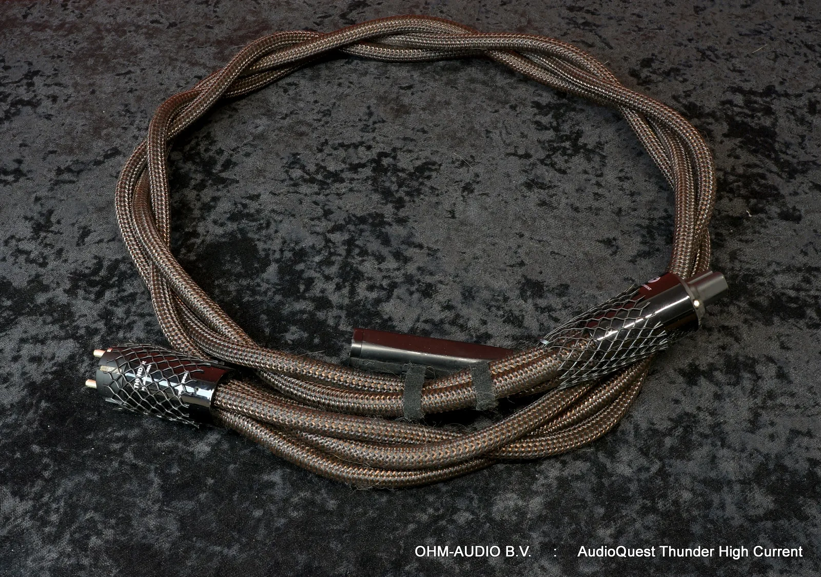 AudioQuest Thunder High-Current, Powercord, 1.5 Meter, Incl Originele Verpakking, Occasion : SOLD - Ohm Audio