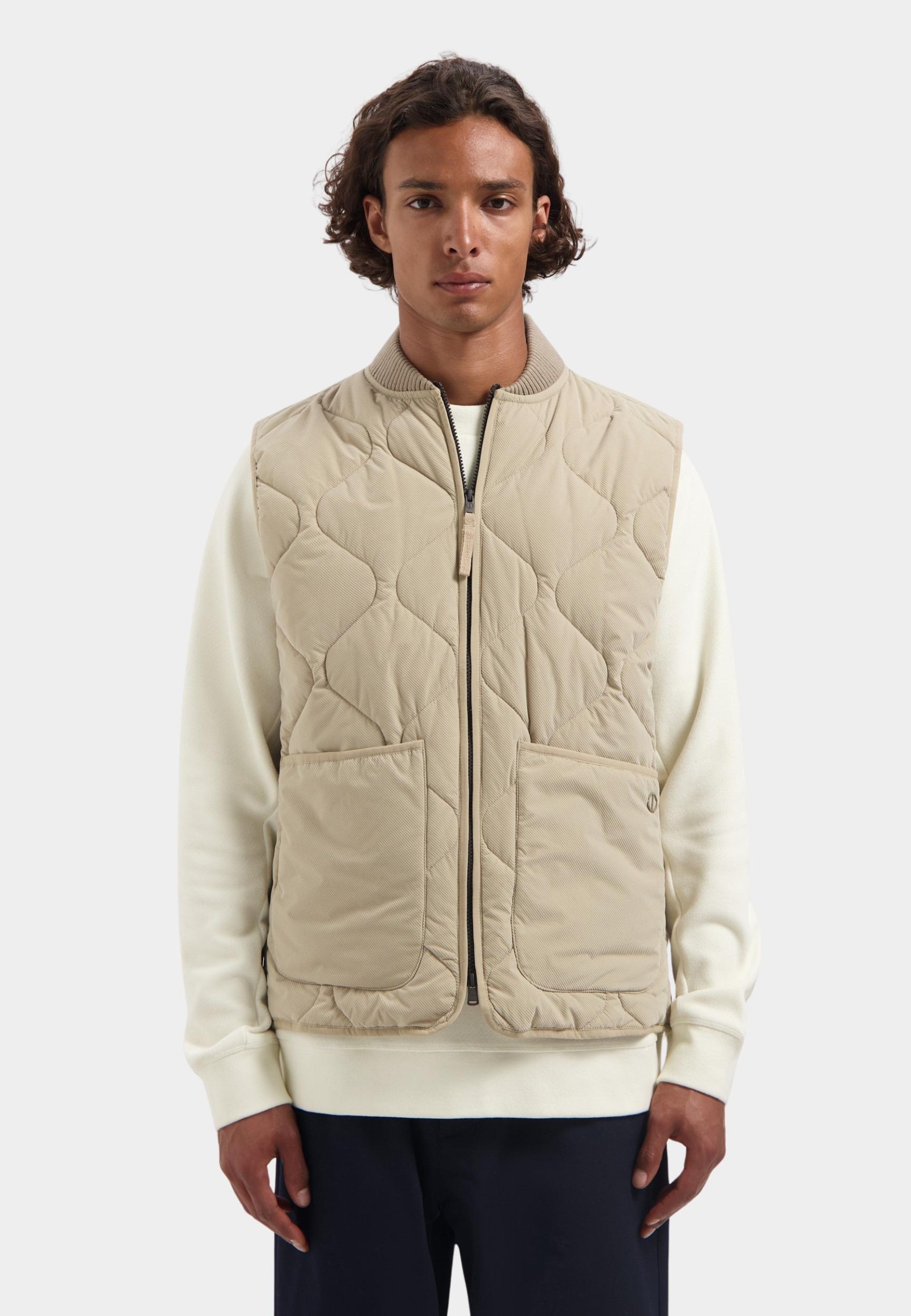 50% Korting Dstrezzed Bodywarmer Bruin Ives Bodywarmer 121406/275 | Bos Men Shop