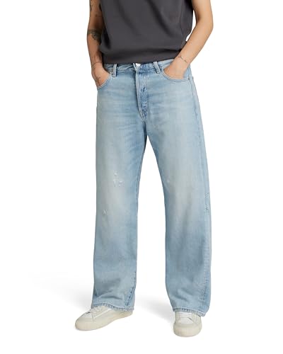 G-STAR RAW Damen Bowey 3D Boyfriend Ankle Jeans, Blau (Sun Faded Mirage Blue D24329-D436-G316), 28W / 30L