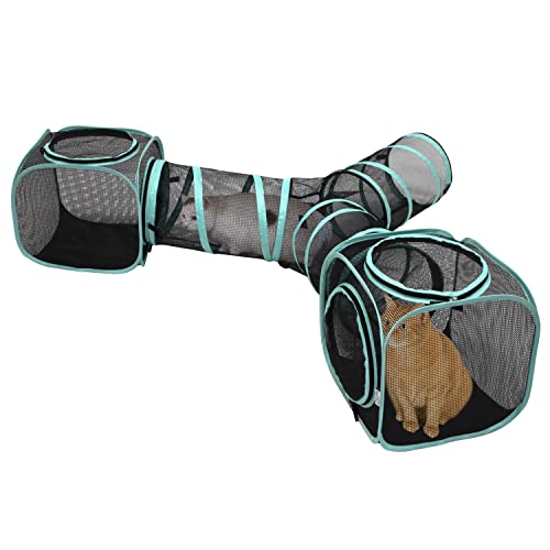 Kitty City Claw CM-10175 Mega Kit Katzenmöbel Katzenschläfer Outdoor Kennel 5523C Schwarz
