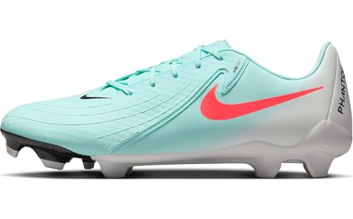 Nike Herren Phantom Gx 2 Academy Oxford-Schuh, Mint Atomic Red Off Noir, 39 EU