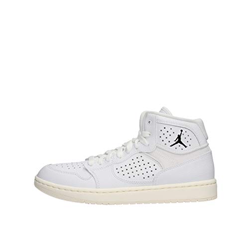 Nike Jordan Access, Herren Fitnessschuhe, Weiß (White/White/Pale Ivory/Metallic Gold 100), 40 EU