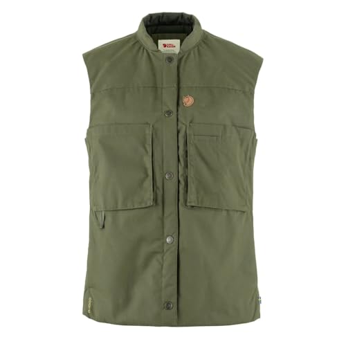Fjällräven Damen Singi Padded Weste, Laurel Green, XXS