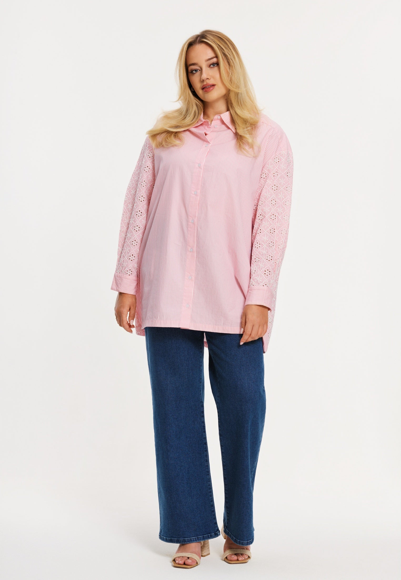 Blouse BRODERIE STRIPES