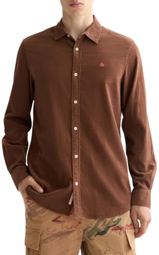 Scotch & Soda Herren Regular-Fit Shirt Hemd, Soft Silt 210, L