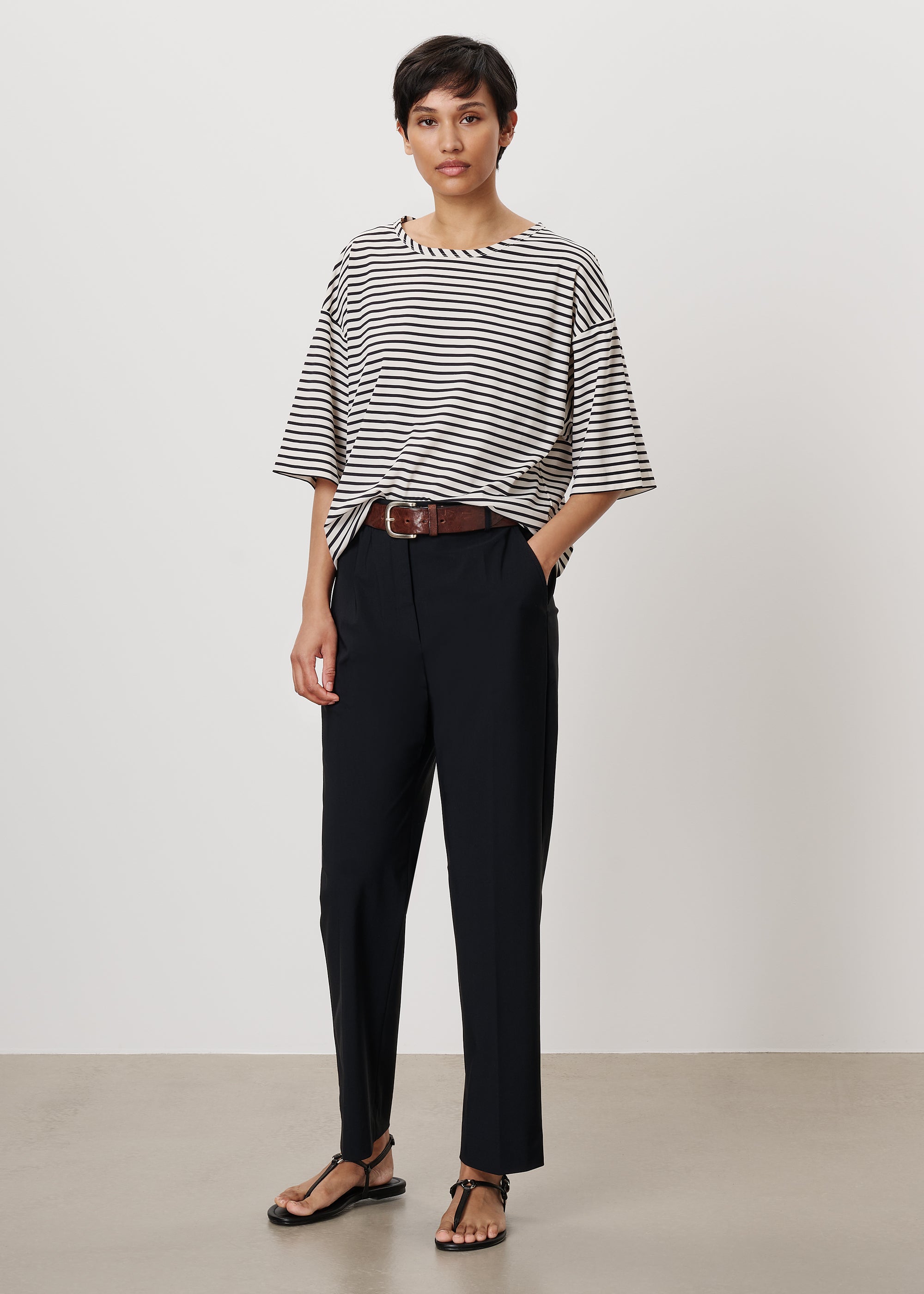 STRIPED INDY T-SHIRT