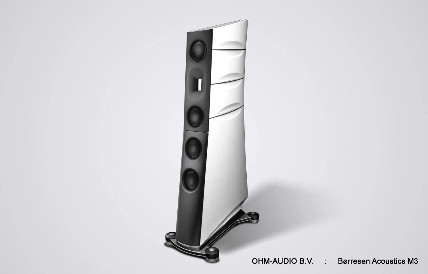 Borresen Acoustics M3, Vlaggenschipmodel 2.5-Weg Vloerstaande Luidspreker - Ohm Audio