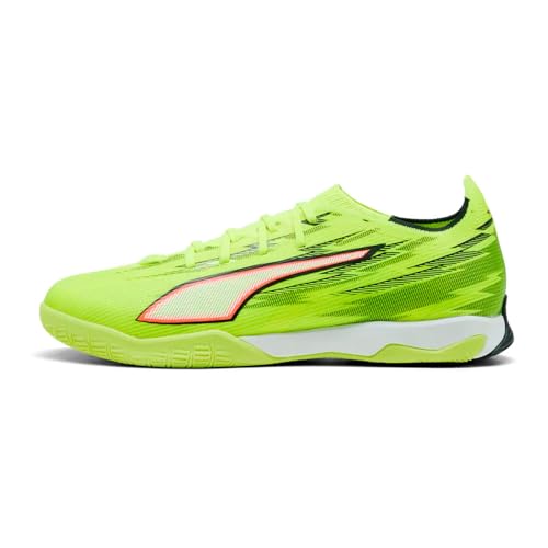 PUMA Unisex Ultra 6 Match IT Fußballschuh, Yellow Alert Black-Glowing Red-Lime Squeeze, 40 EU, Yellow Alert PUMA Schwarz Leuchtend rot Lime Squeeze, 40.5 EU