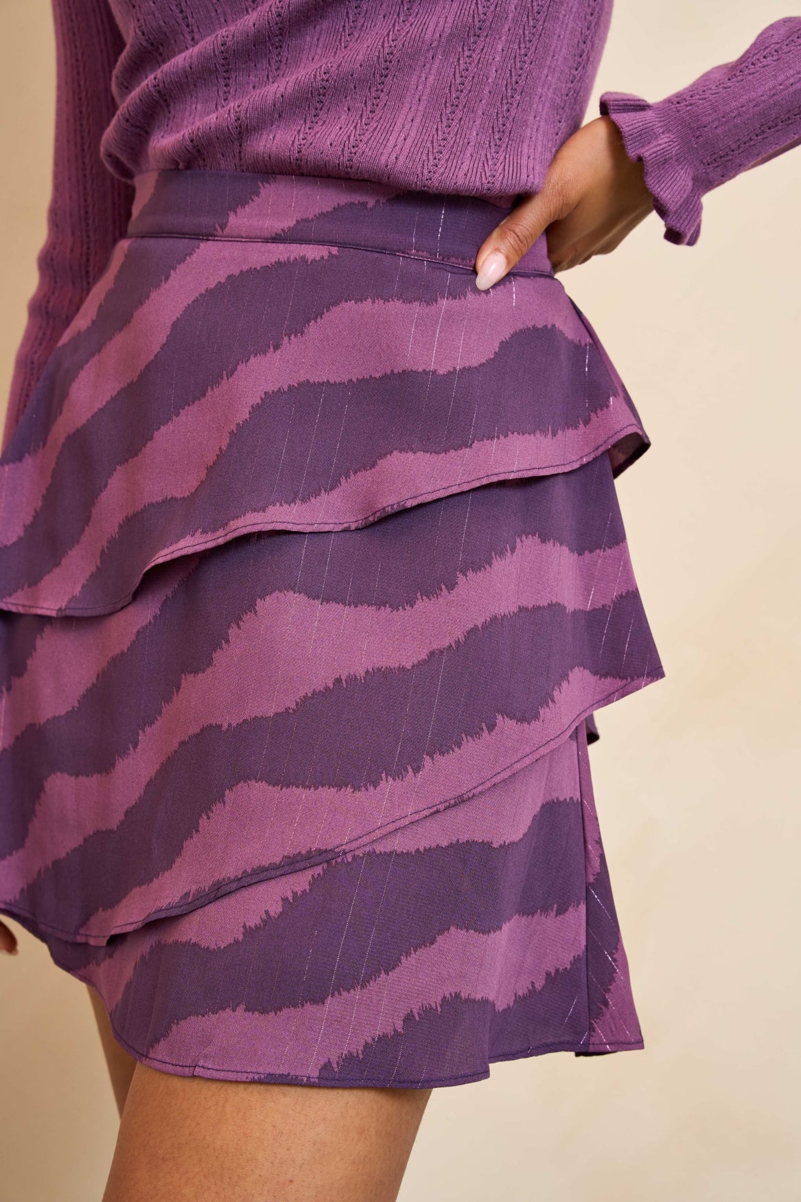 Rok Ayra | Purple Faded Stripe