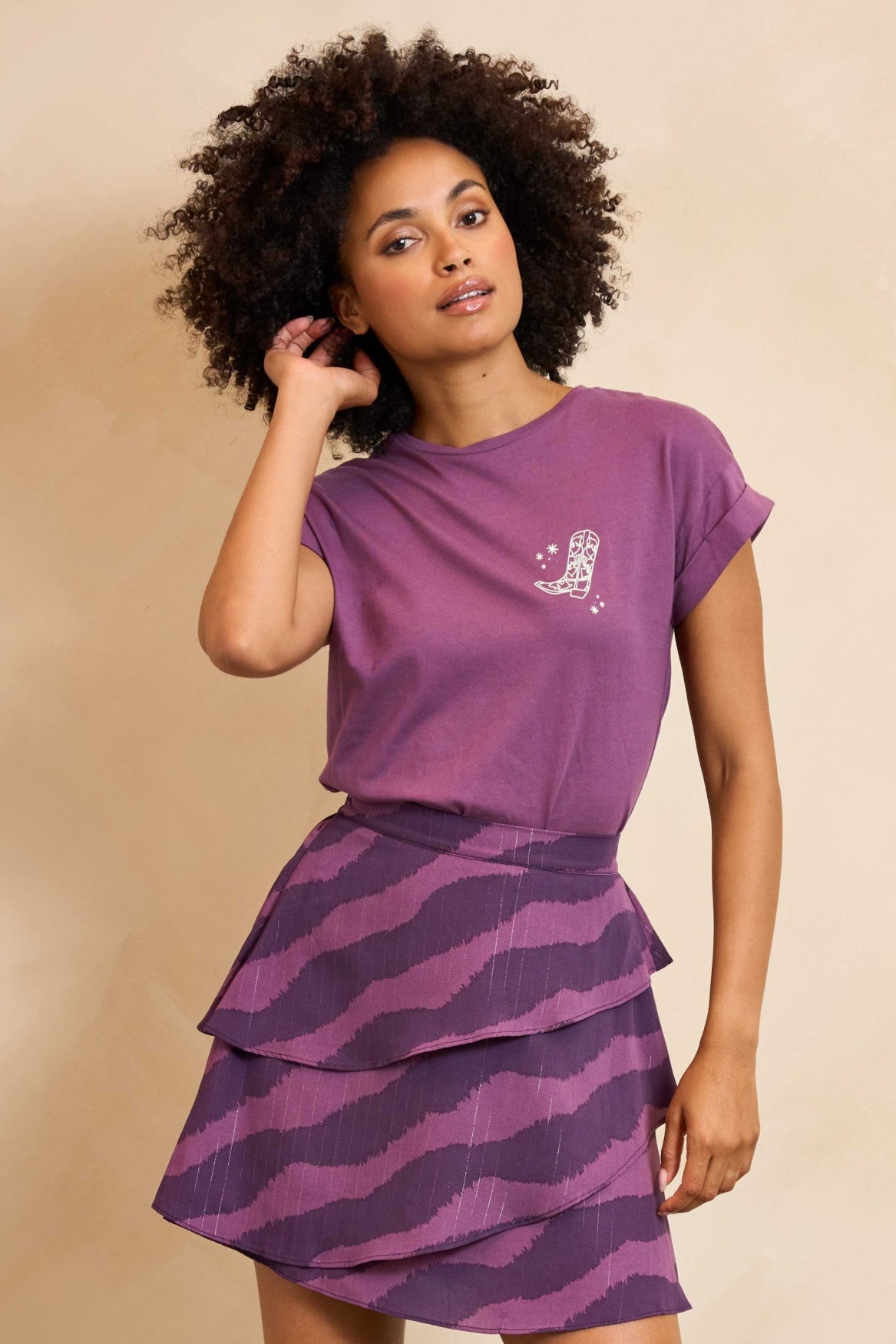 T-shirt Zeva | Purple