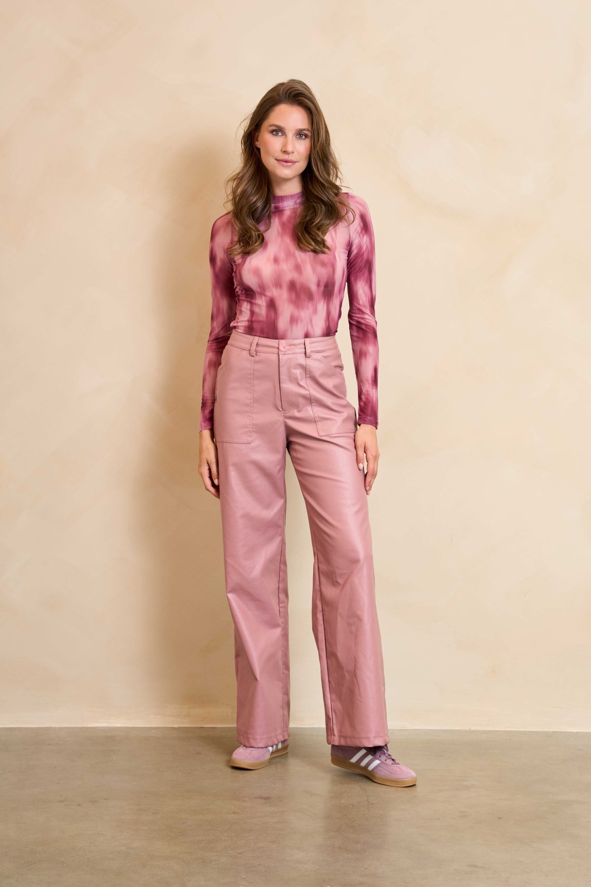 Broek Thalie | Mauve Pink