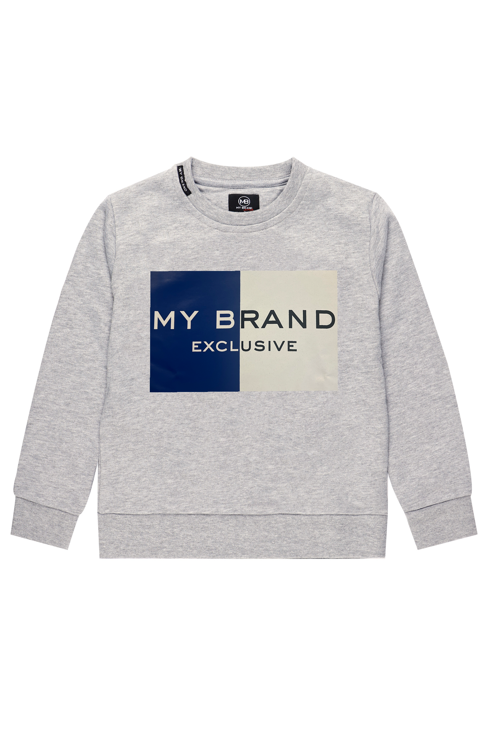 MB LOGO SWEATER | GREY