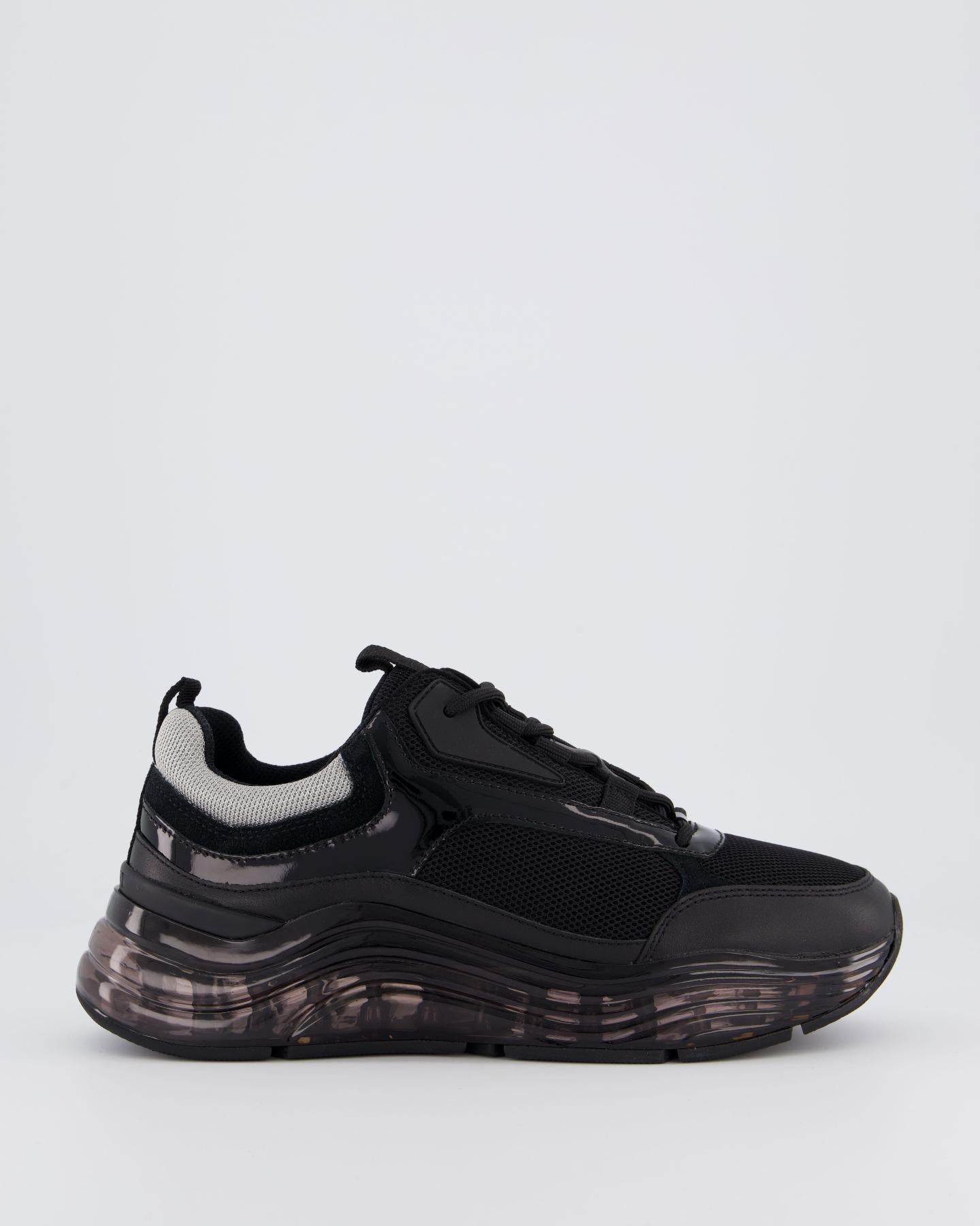 Mallet Footwear Heren Cyrus Gas Sneaker Zwart