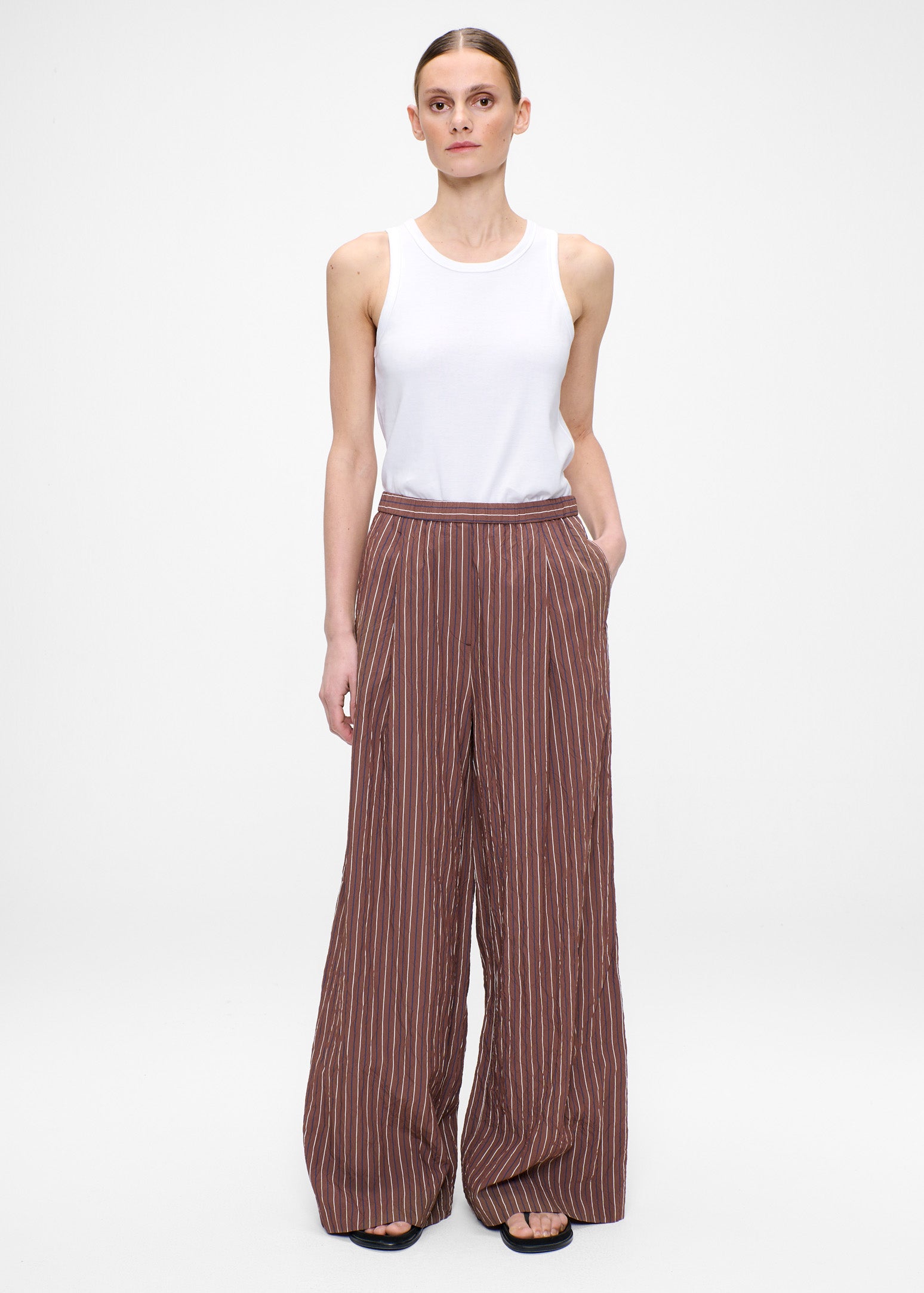 STRIPED BONNIE PANTS