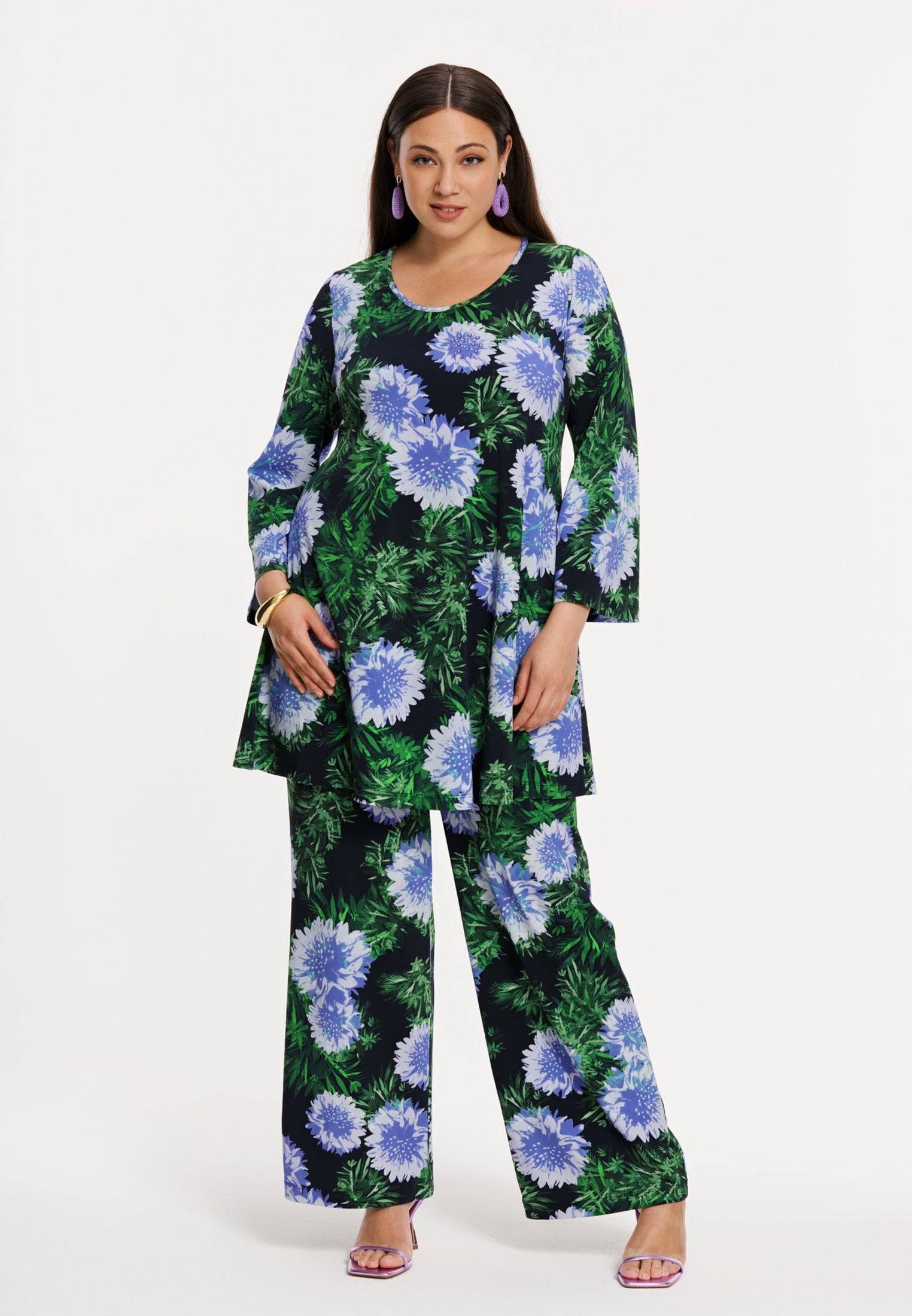 Tuniek wide bottom FULL BLOSSOM