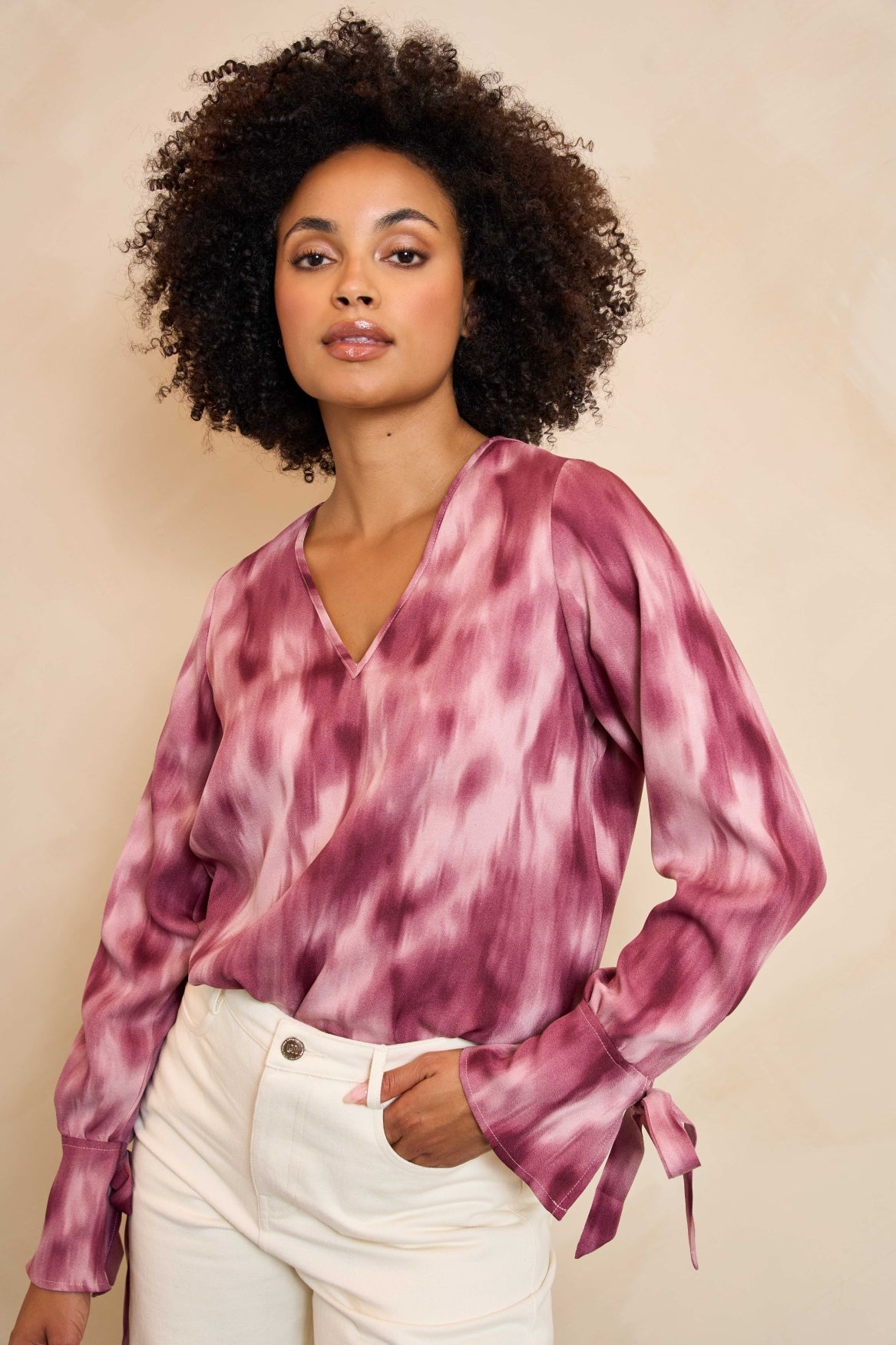 Blouse Lora | Mauve Ombre