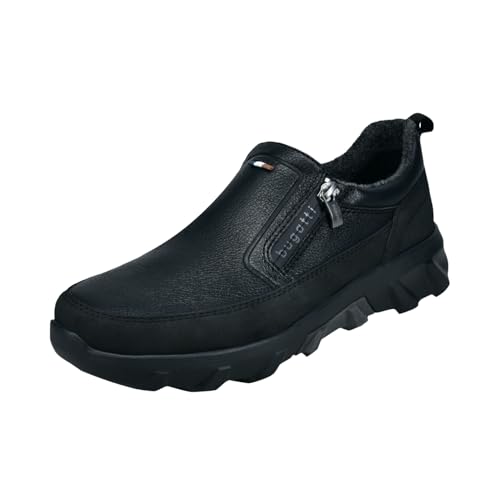 bugatti Herren-Slipper-321-AU761, schwarz, 46