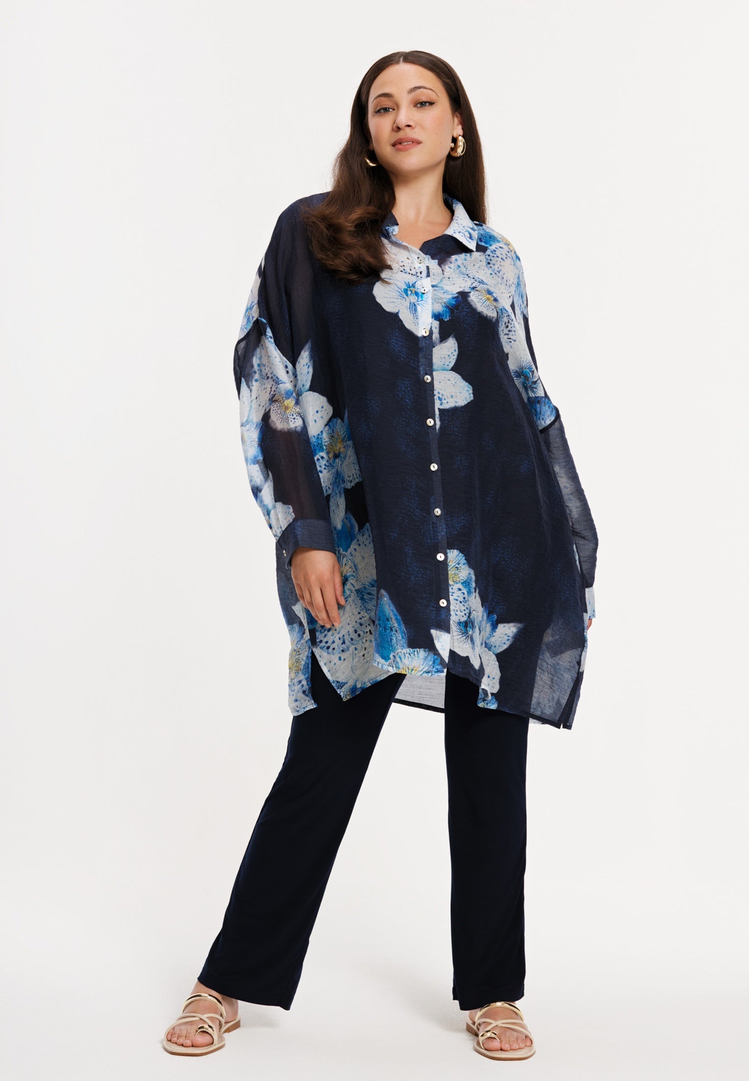 Blouse square ORCHID