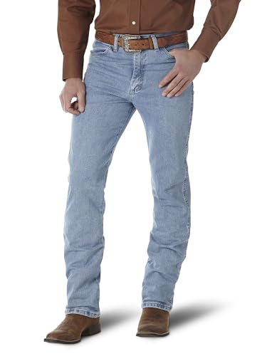 Wrangler Men's Cowboy Cut Slim Fit Jean, Antique Wash, 36x30