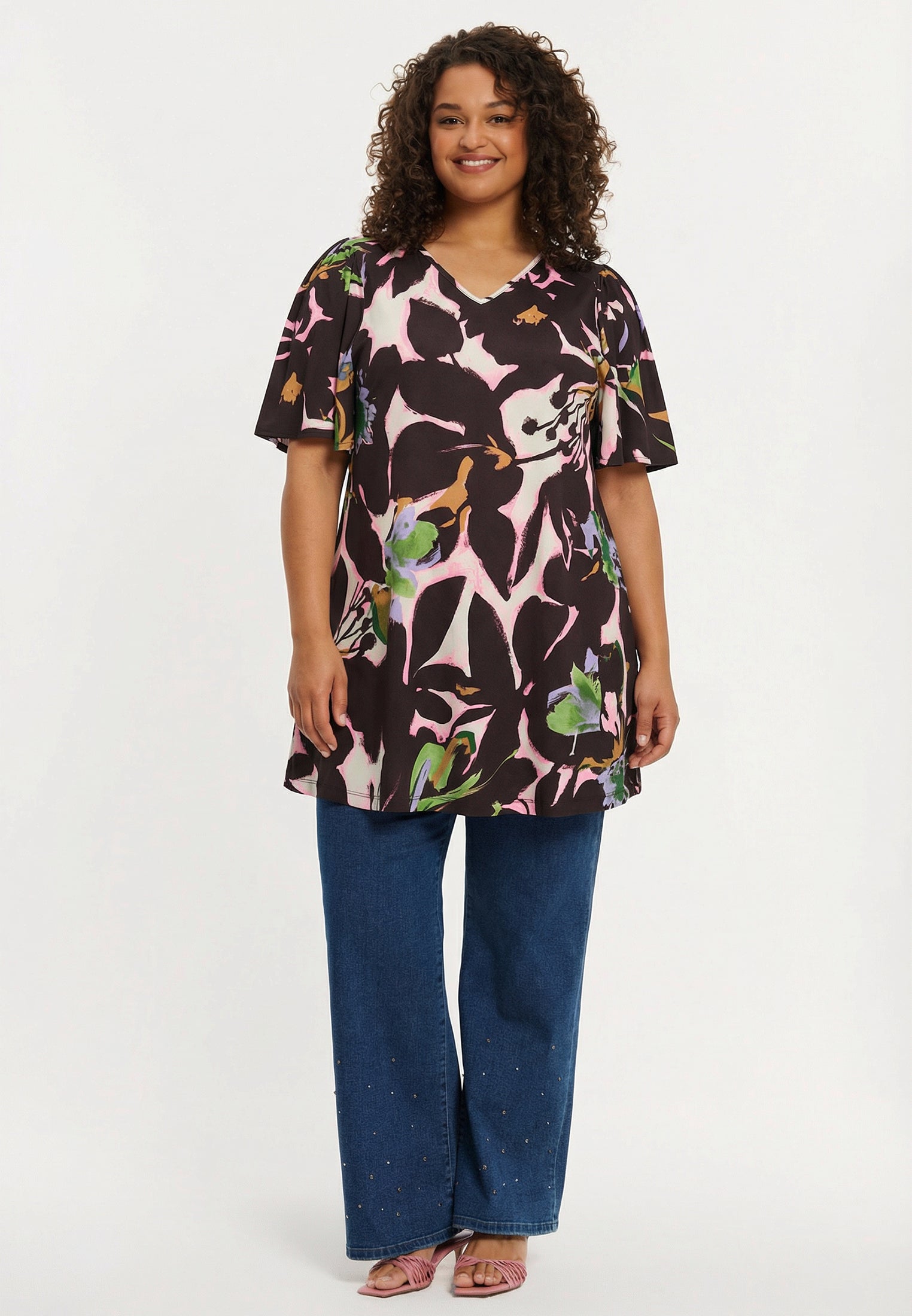 Tuniek wide bottom ELODEA