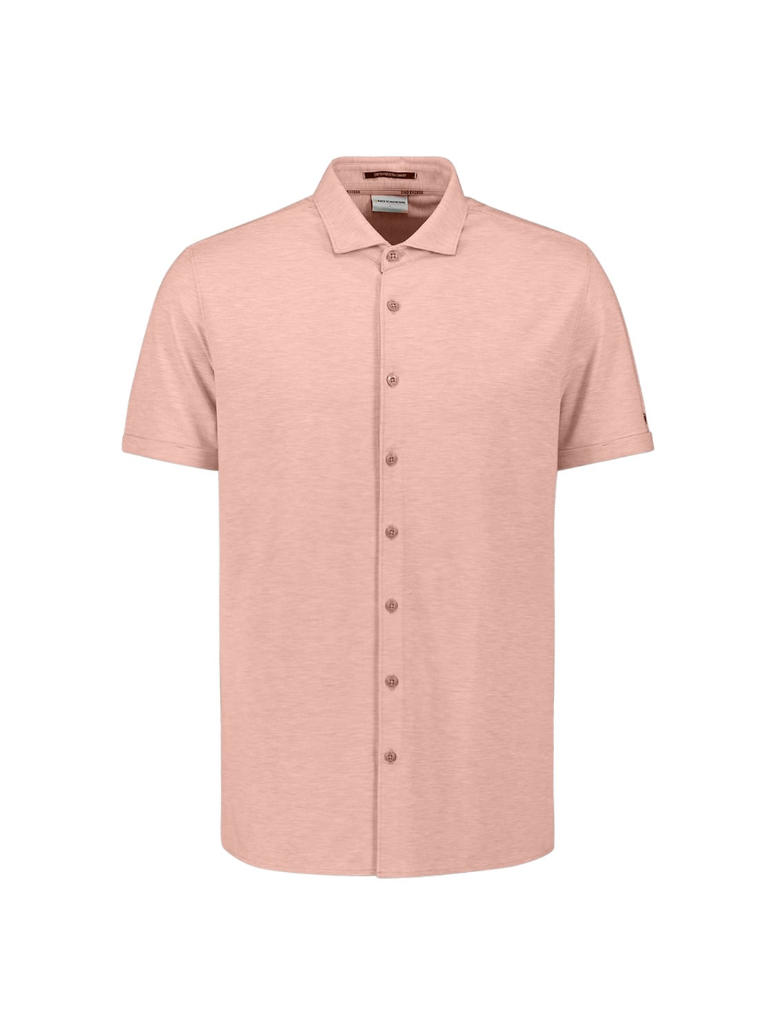 No Excess Shirt Short Sleeve Melange Jersey Light Muave (31420281SN - 346)