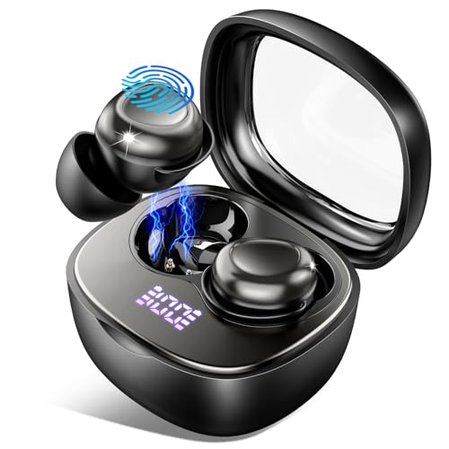 Rinsmola Schlafkopfhörer Bluetooth 5.4 Mini Kopfhörer, Schlafen Sleepbuds