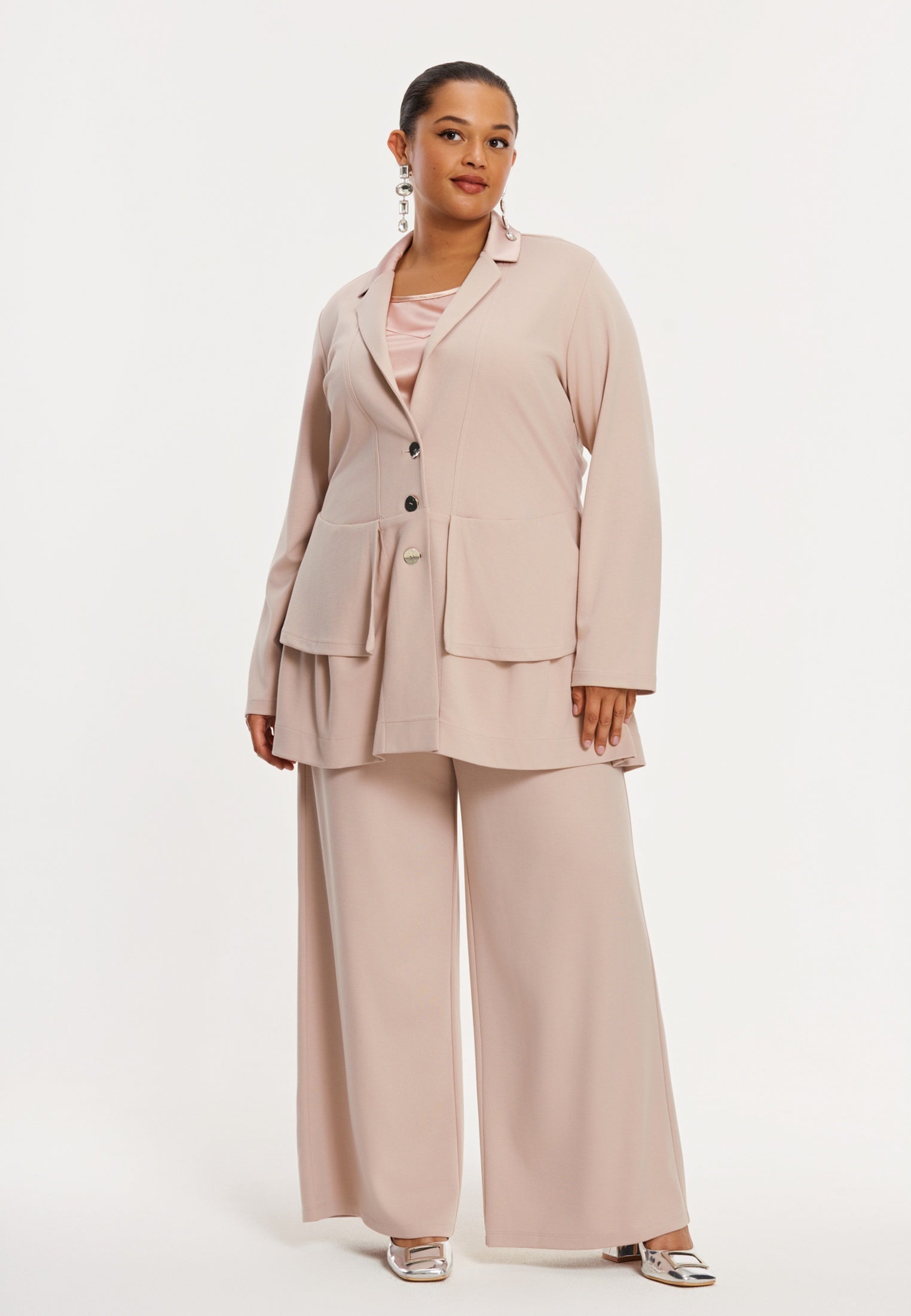 Blazer peplum ECO VERO