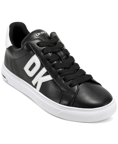 DKNY,Women's Shoes,Abeni - LACE UP SNEA,Black/White,42.5