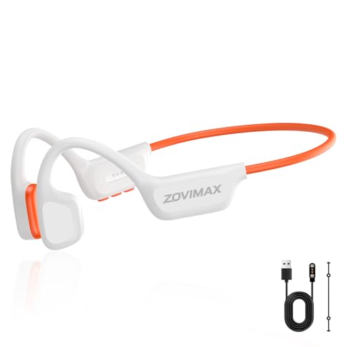 ZOVIMAX Knochenschall Kopfhörer Schwimmen, IPX8, Bluetooth 6.0, 8 GB MP3