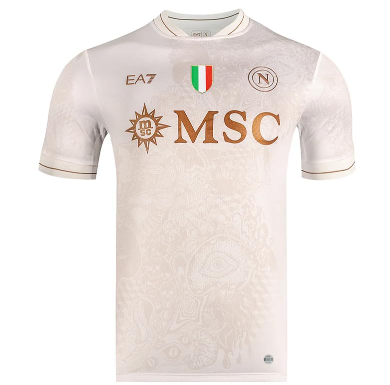 SSC NAPOLI Trikot für Home und Away EA7, offizielles Produkt, Fußballtrikot 2025/2026