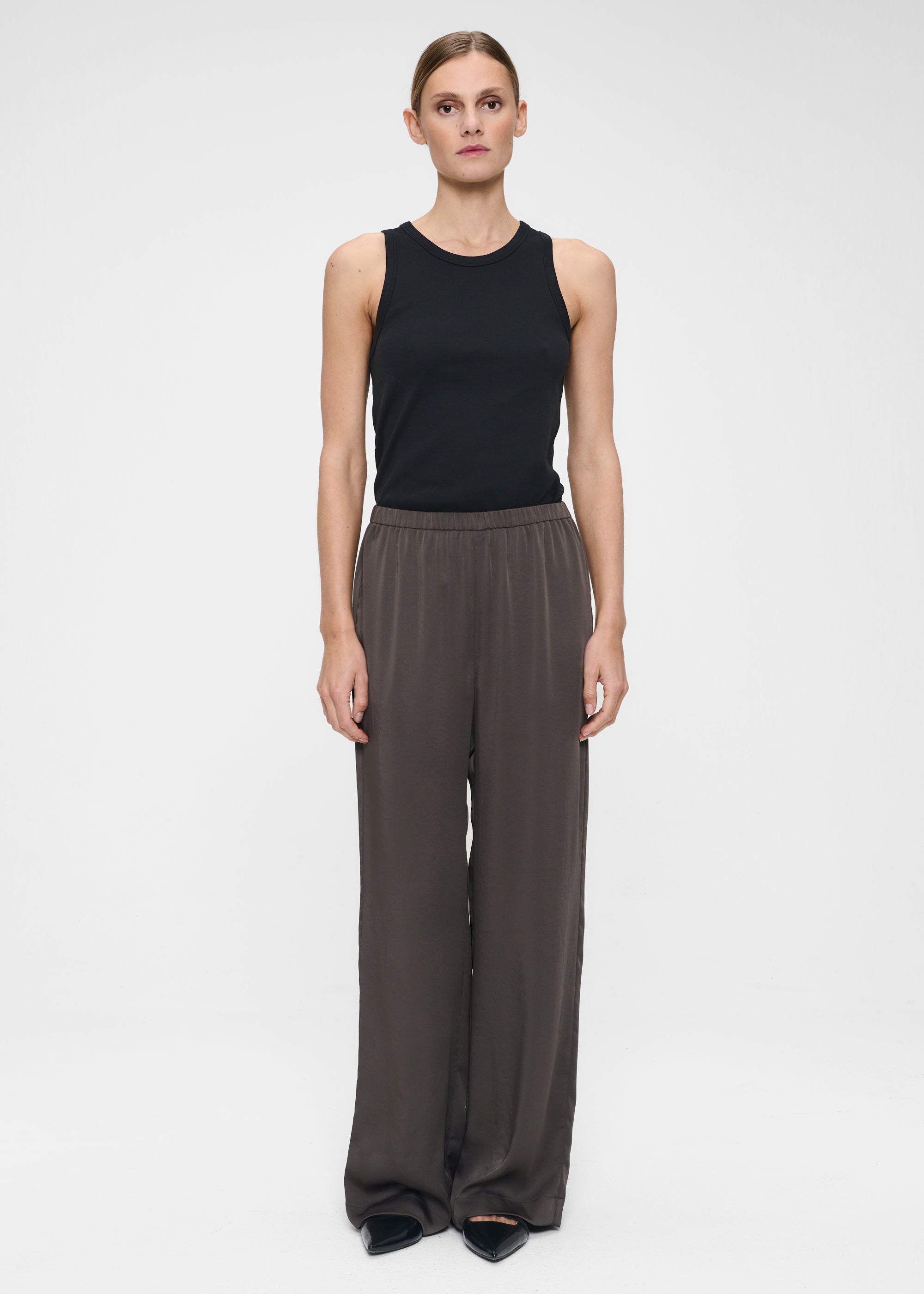 FLOWY SATIN LOLA PANTS