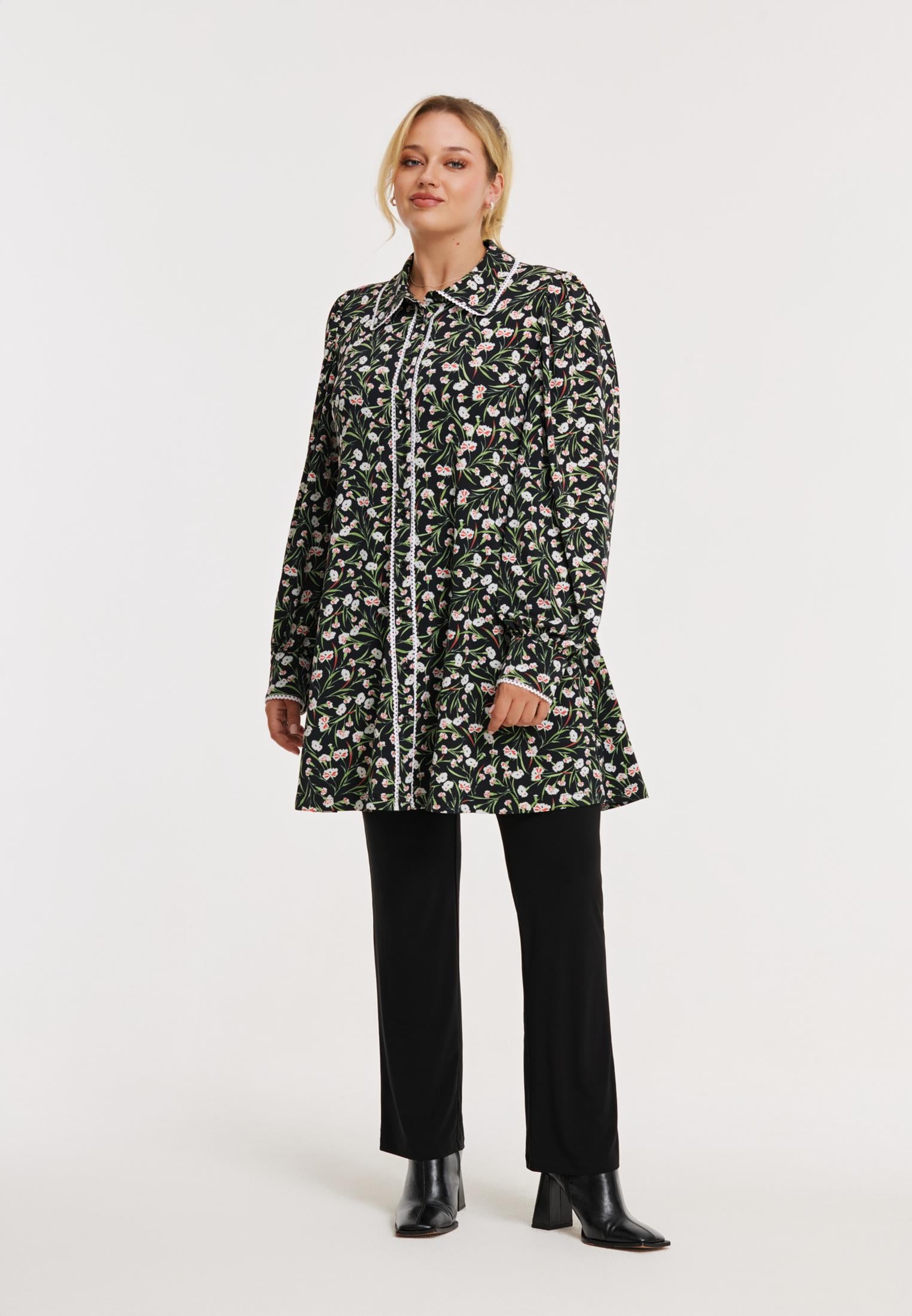 Blouse wide bottom GAROFANI