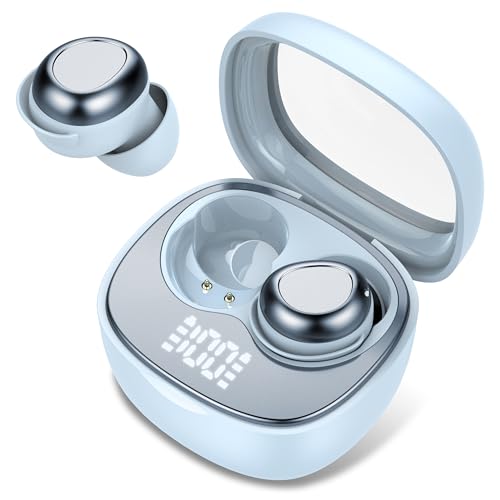 Rinsmola Schlafkopfhörer Bluetooth 5.4 Mini Kopfhörer, Schlafen Sleepbuds