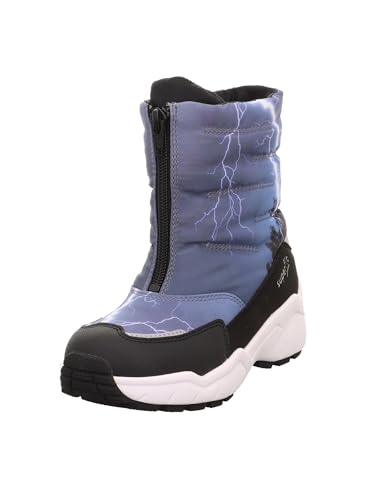 Superfit Jungen CULUSUK 2.0 warm gefütterte Gore-Tex Stiefel, SCHWARZ/BLAU 0010