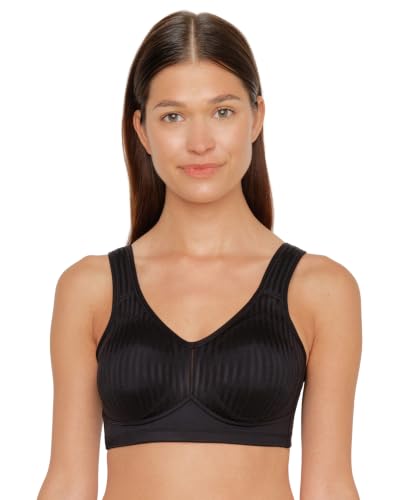 SUSA Damen BH ohne Bügel I Cremona BH 7761 I Komfort-BH mit gemoldeten Cups & Entlastungsträgern I Verstellbare Träger & Rückenverschluss I Stützender BH für optimalen Halt I Sand, 85I