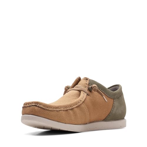 Clarks Herren Shacrelite Moc Oxford, Dark Sand Combi, 46 EU