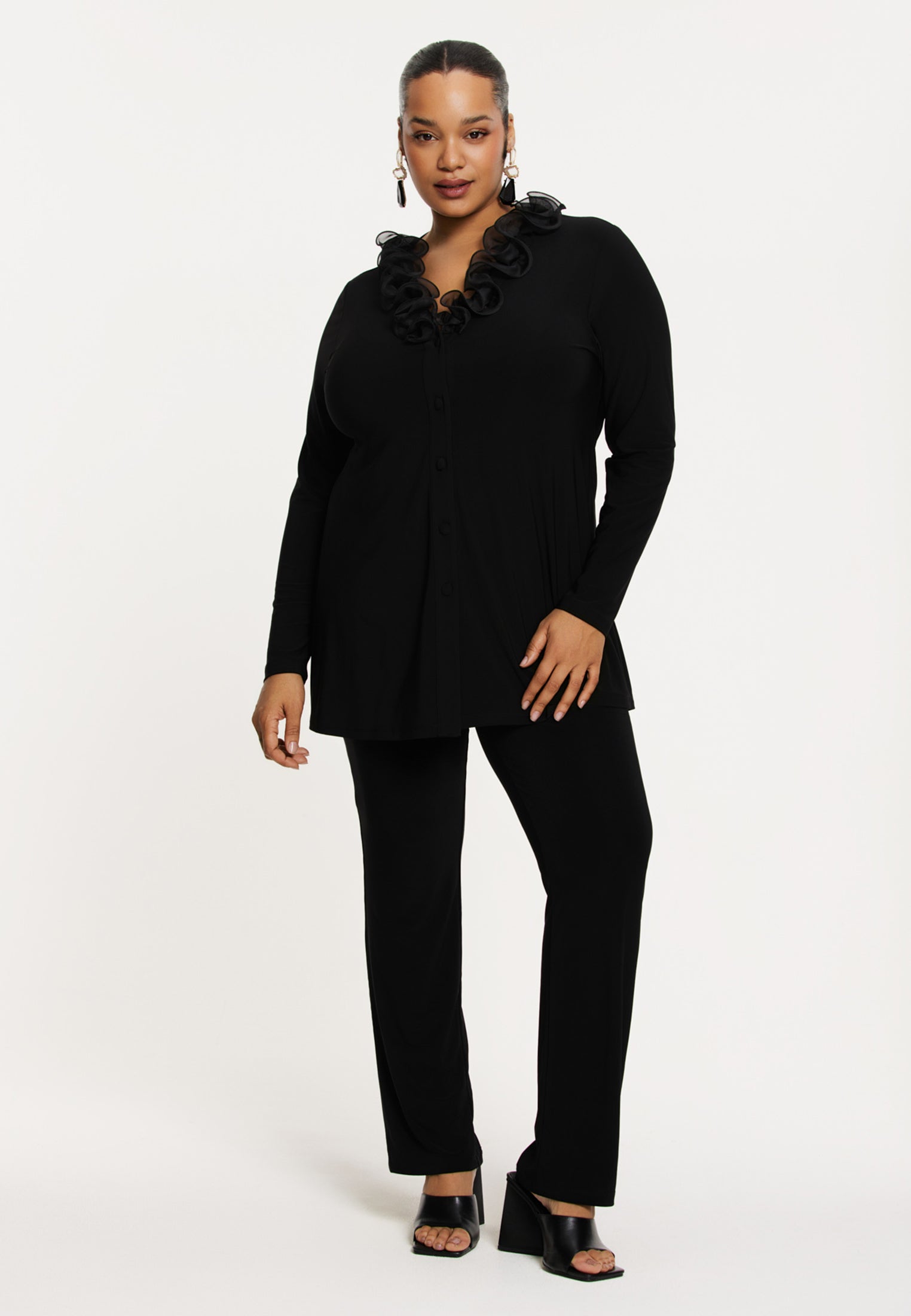 Tuniek flare met ruches DOLCE