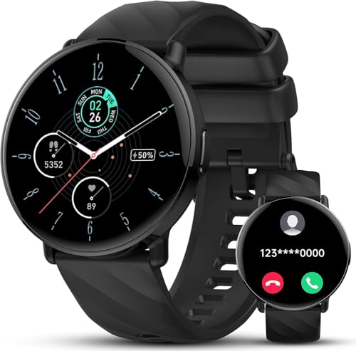 Smartwatch Herren Damen mit KI-Assistent & Bluetooth 5.4 Telefonfunktion