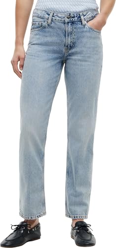 Tommy Hilfiger Damen Jeans Hose Classic Straight Fit, Blau (Glis), 25W/28L