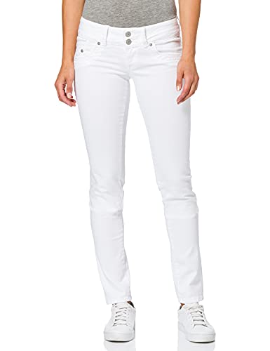 LTB Jeans Damen Molly Jeans, Weiß, 27W / 35L