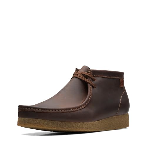 Clarks Herren Shacre Boot Chukka-Schuhe, Bienenwachs, 47 EU