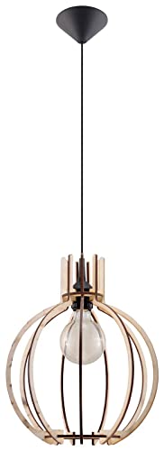 SOLLUX Pendelleuchte ORIANA L: 30, B: 30, H: 90, Fassung E27, dimmbar