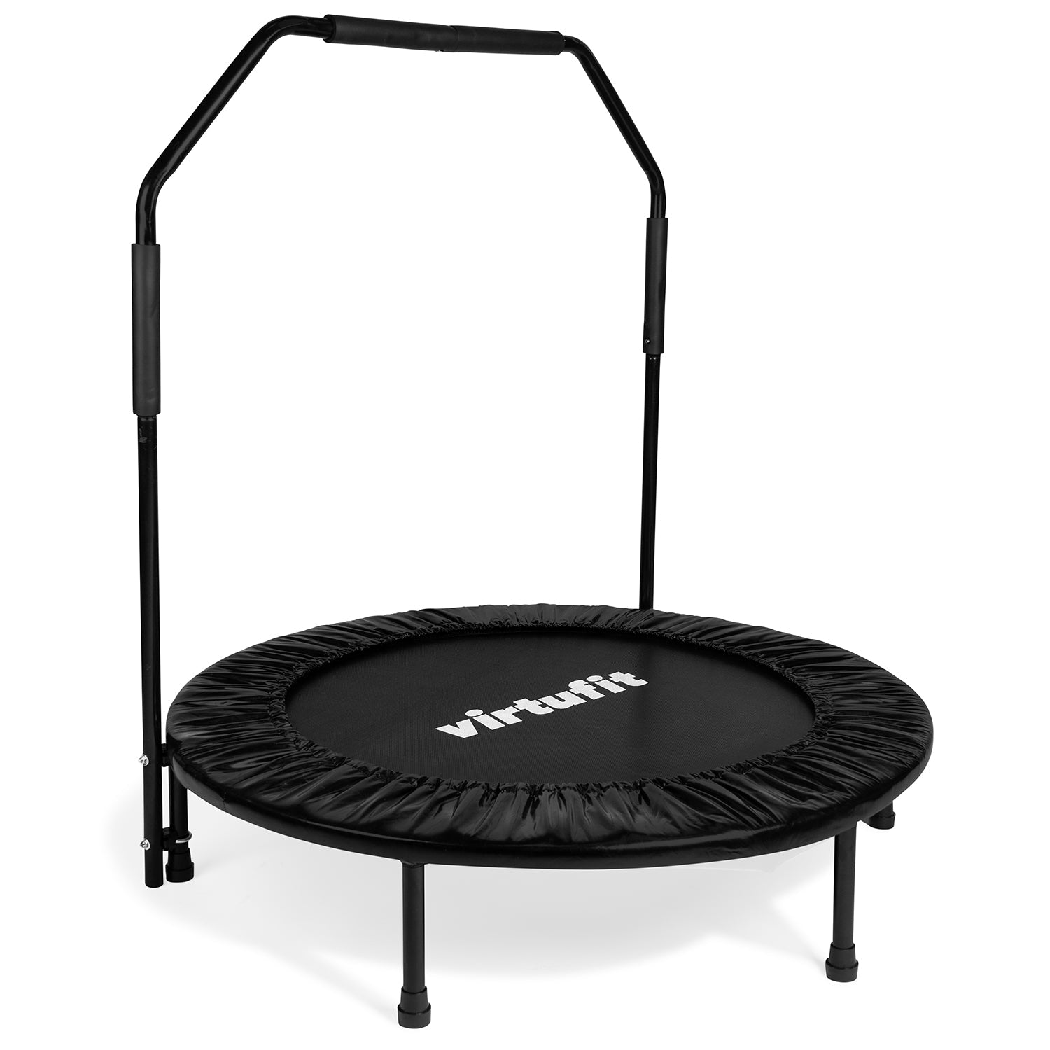 VirtuFit Opvouwbare Fitness Trampoline met Handvat - Zwart - 100 cm - Tweedekans